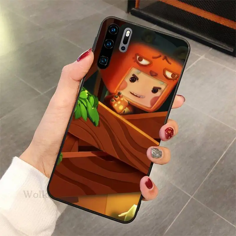 

Sandbox game Mini World Phone Case for Samsung A30S A31 A40 A50S A51 A70 A80 nax fundas cover