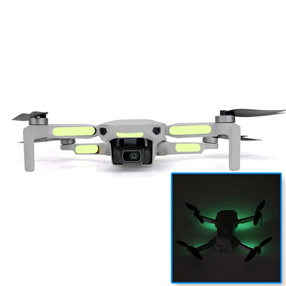 

2pcs/set Luminous Stickers Night Flight Glowing Decorative Sticker Patch for DJI Mavic Mini Drone