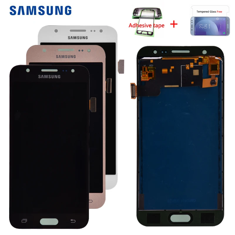 AAA для samsung GALAXY J5 J500 J500F J500FN J500M J500H ЖК-дисплей с кодирующий преобразователь сенсорного экрана в сборе