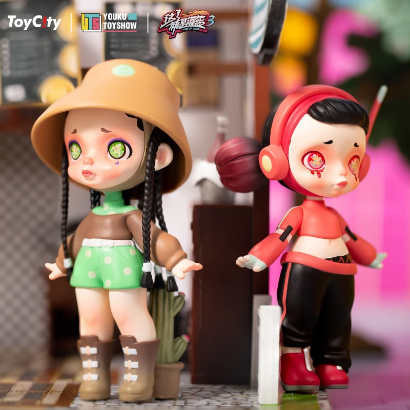 

Blind Box Laura Fruit Series Tide Play Dolls Lovely Toys Anime Figures Cute Model Girl Birthday Gift Home Decor Desk Accessories