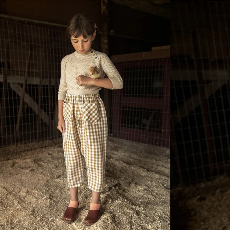 Soor Ploom модные наряды для девочек новые летние детские футболки топы винтажный