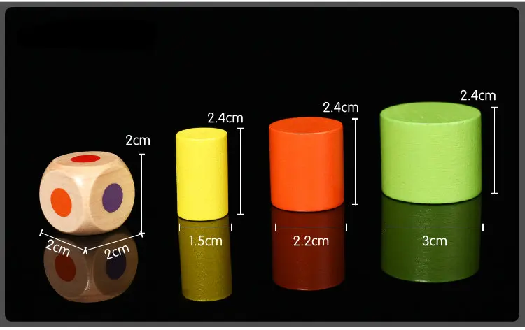 Луна балансировка Детский напольный игра Раннее Обучение пособие Монтессори