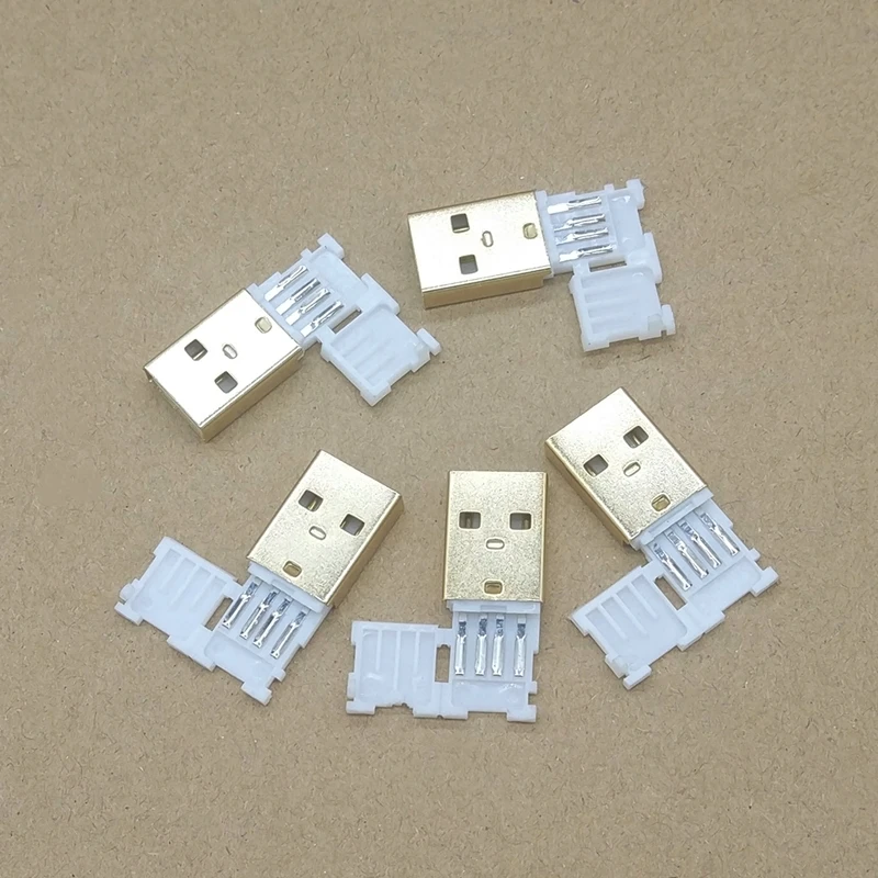 10 шт. USB разъём папа|connector plug|connectors goldconnector diy |
