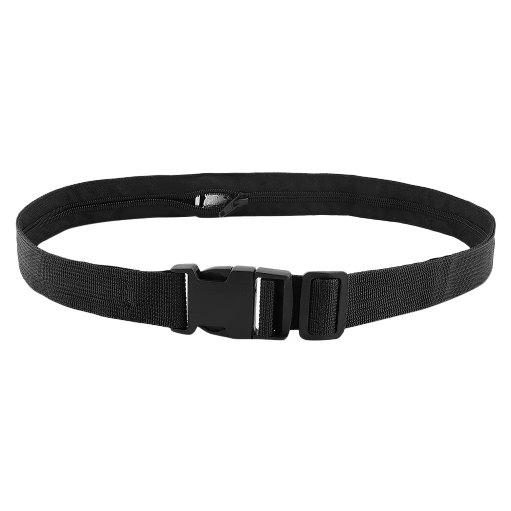 Дорожный ремень безопасности для денег скрытый карман кошелек с защитой от кражи