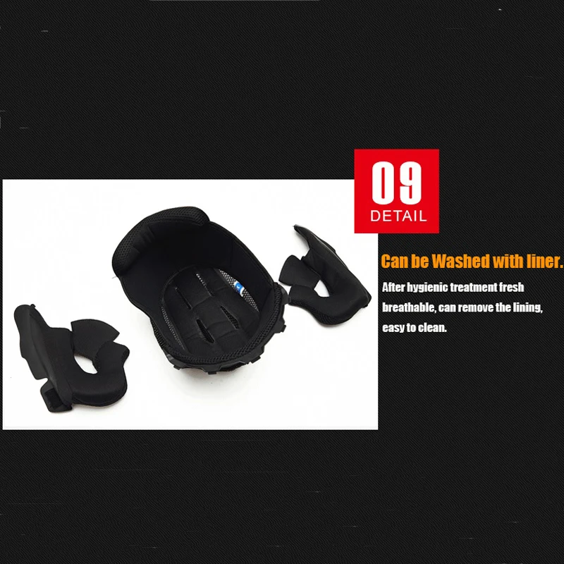 Мотоциклетный шлем двойная линза GXT 160 закрывающий лицо черный белый XXL |