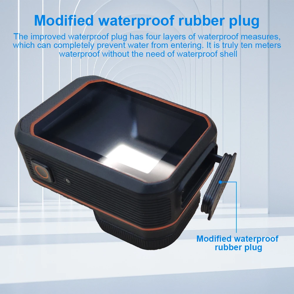 Ultra Action Camera 4K With Remote Control Screen Waterproof Sport 4K Action Camera Helmet Gopro Hero Camera for Shooting Video