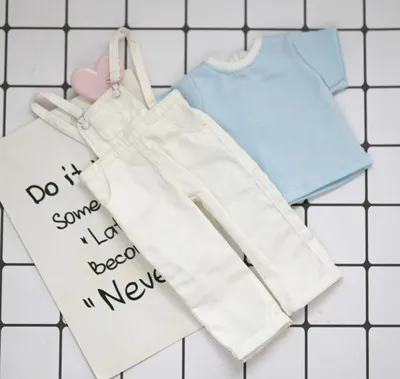 Шарнирный костюм для куклы 1/6 простой комплект футболка с круглым вырезом и