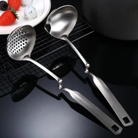 oil soup separate spoon stainless steel home strainer cooking colander kitchen scoop filter oil spoon kitchen skimmer oil sou