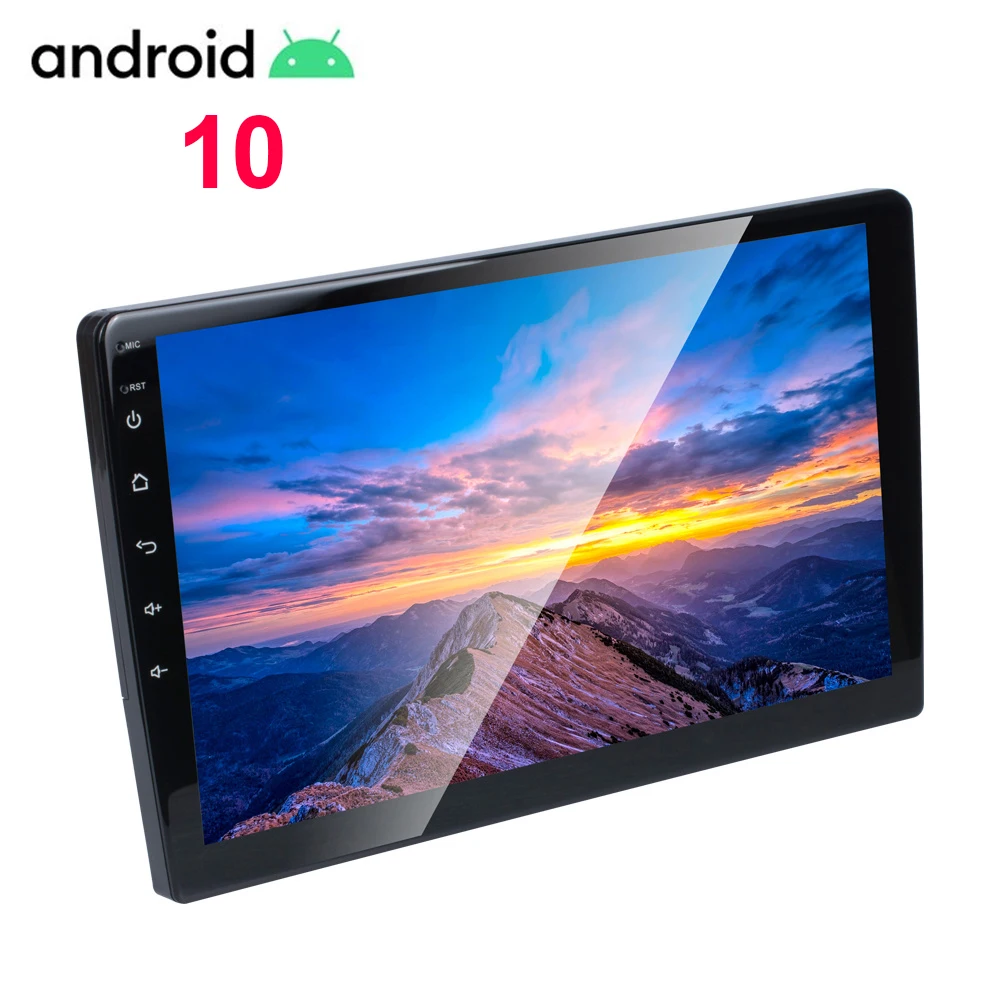 2din Android 10 2.5D 9/10.1 дюймовый мультимедийный MP5 плеер радио GPS навигация WIFI Авторадио