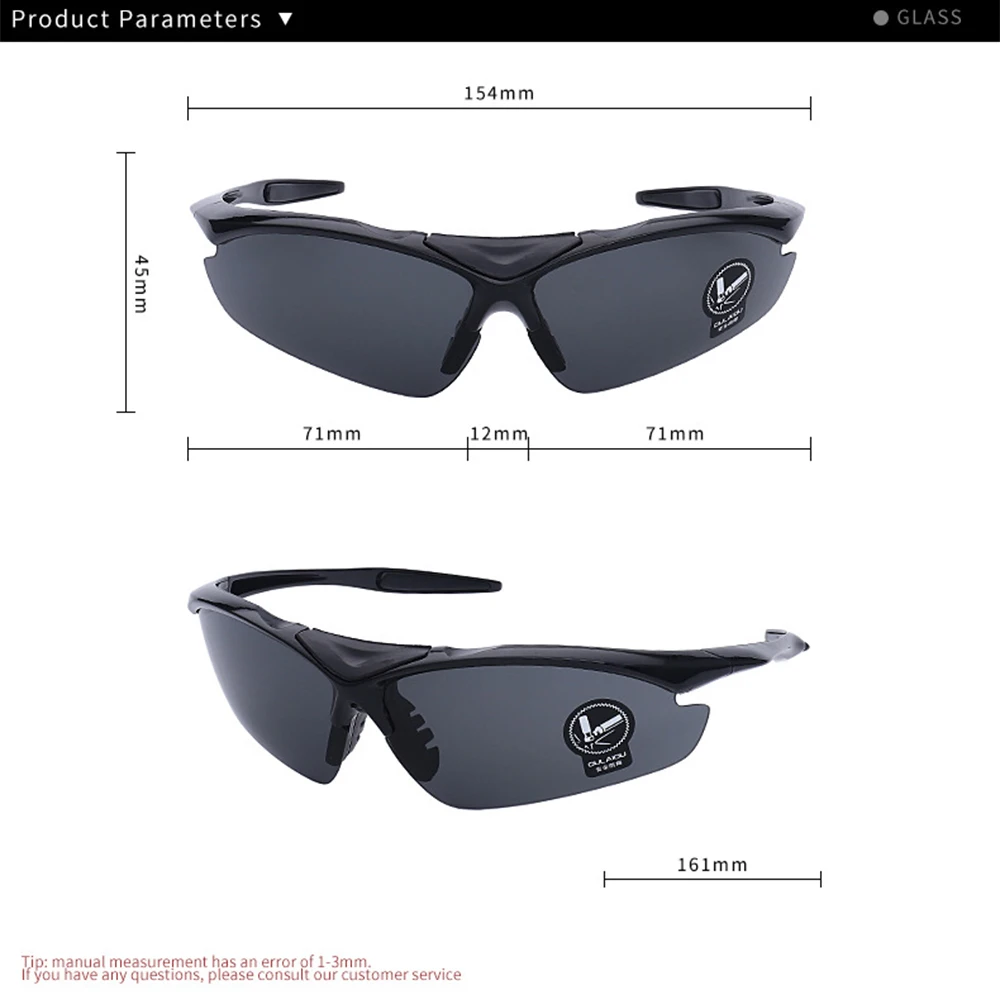 Outdoor Sport Cool Eyewear Unisex Windproof Sunglasses Light Rainproof BicycleEyewear UV400 outdoor Glasses 9183 | Аксессуары для