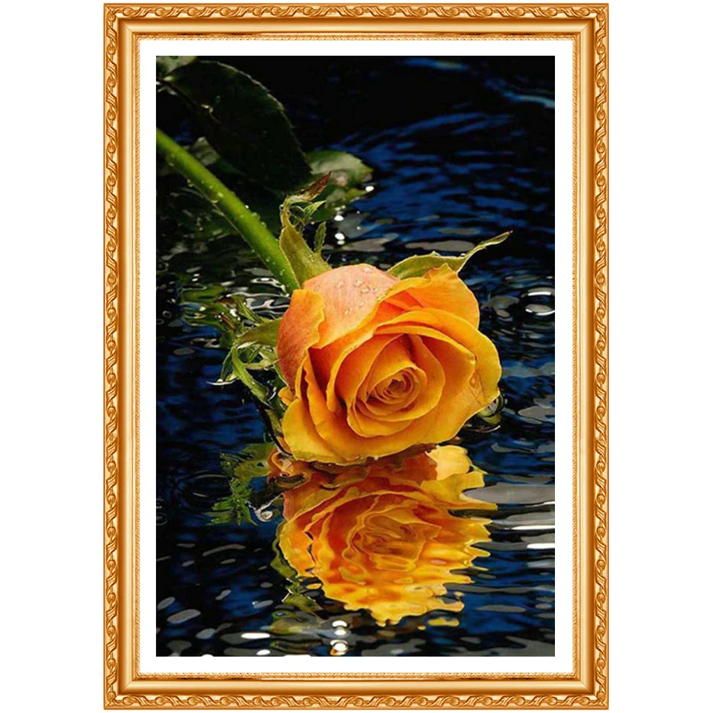 Алмазная diy вышивка цветы домашний декор 5d алмазная картина крестиком