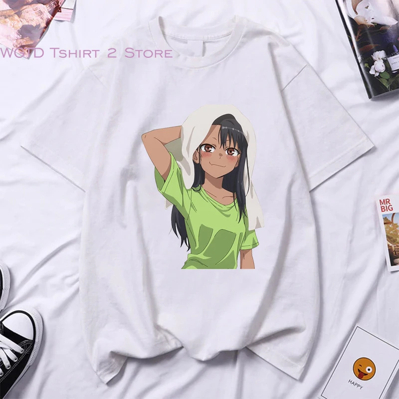 

Женская футболка с надписью Don't Toy with Me, Miss Nagatoro, забавная аниме одежда, Hayase Nagatoro, футболки, женские Графические футболки