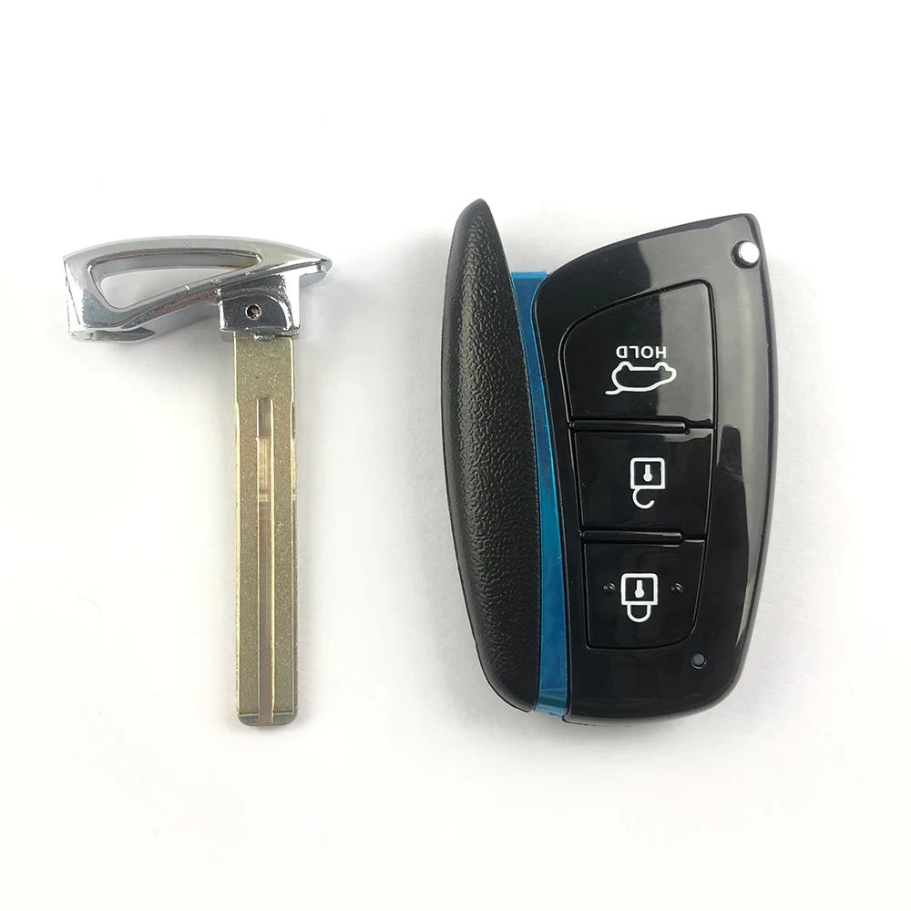 OkeyTech дистанционный Автомобильный ключ для Hyundai Genesis 2013 2014 2015 Santa Fe Equus Aze 3 кнопки 433