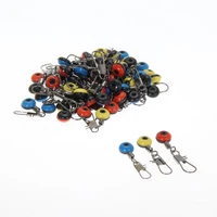 60pcslot fishing tackle running ledger slider deads snap link swivels for sea carp fishing float accessories equipment pesca