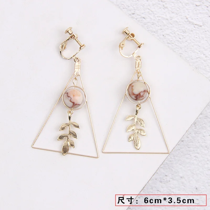 FENGLI Длинная цепочка милые серьги-кольца для женщин с изображением кролика Платье