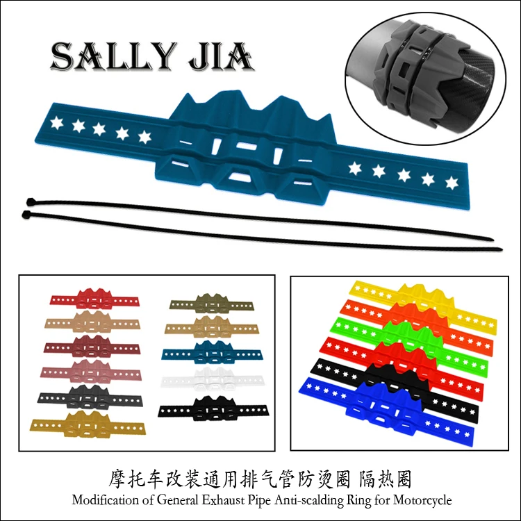 

Universal Motorcycle Round Oval Exhaust Muffler Silencer Protector Guard Cover For Honda Yamaha Suzuki Kawasaki Dirt bike