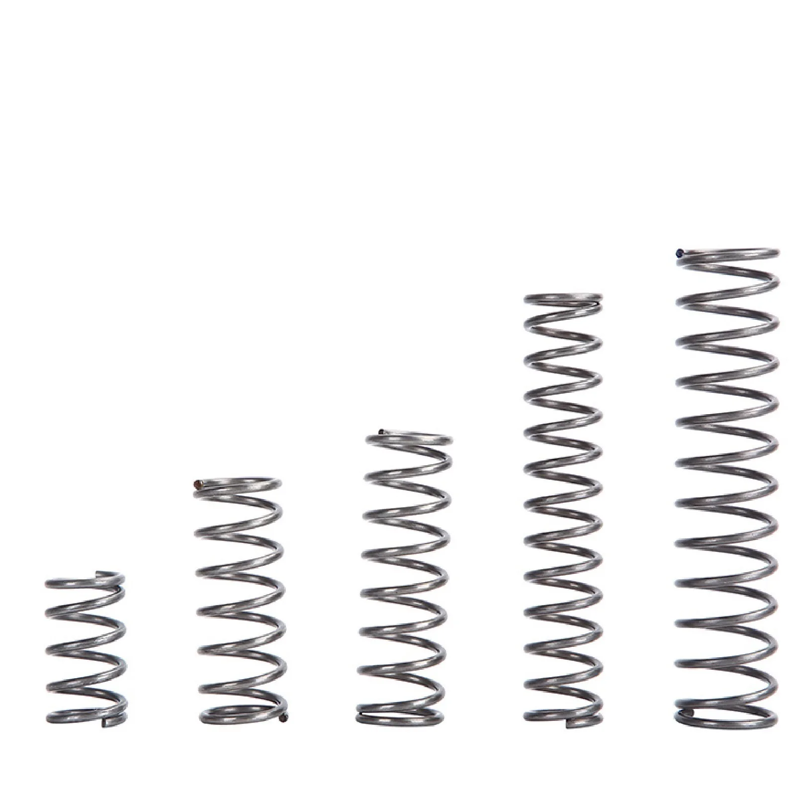 

Прессованные пружины 2x16 мм, диаметр проволоки 2 мм x Внешний диаметр x (15-100) мм, свободная длина, прессованная пружинная сталь