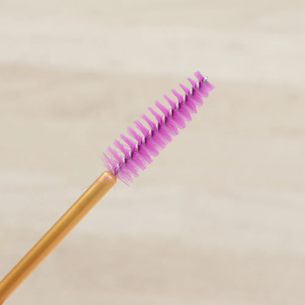 50 шт. одноразовая щетка для ресниц тушь Аппликатор Цветной кисти макияжа