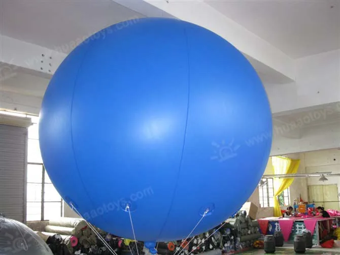 Light Blue Коммерческий 1,5 м/2 м гигантский ПВХ надувной баллон воздушный шар с гелием для рекламных мероприятий - Цвет: Light Blue