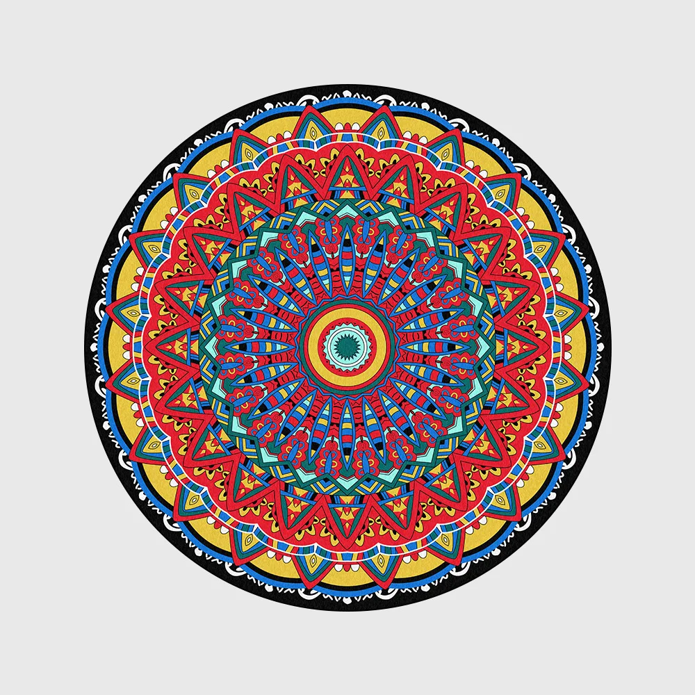 Цвет Бохо Mandola Национальный Ветер гостиная спальня противоскользящая