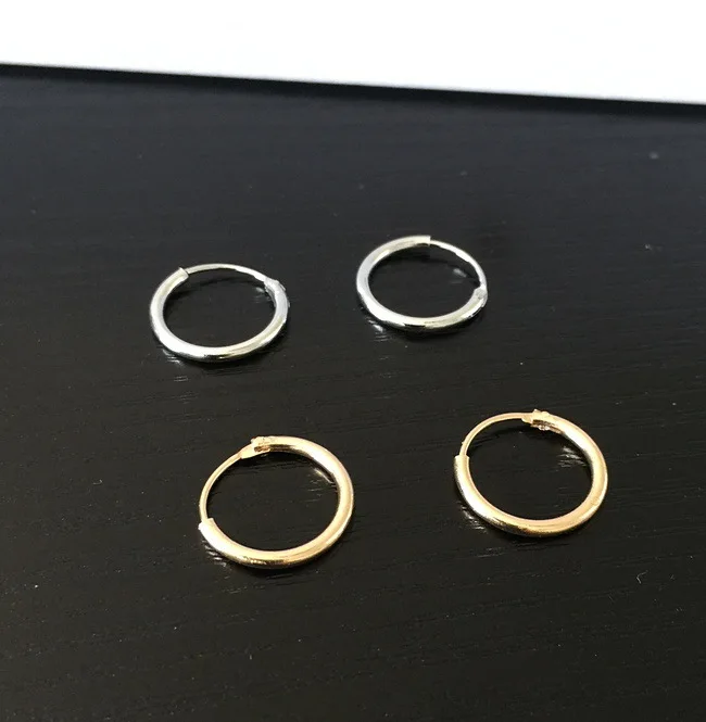 1 пара поступление GD винтажные Спиральные серьги annulus женские и мужские модные