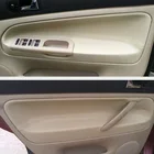 RHD Автомобильная микрофибра кожаная дверная ручка панель подлокотник Крышка отделка для VW Passat B5 1998 1999 2000 2001 2002 2003 2004 2005