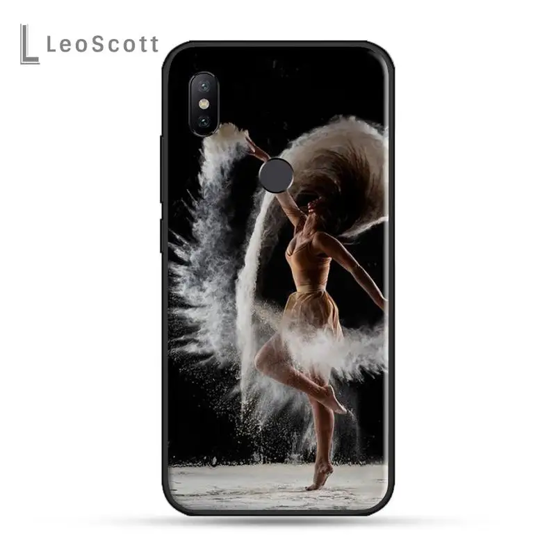 

Rhythmic Gymnastics balance beam art pattern high qualityPhone Case For Xiaomi Redmi note 7 8 9 t k30 max3 9 s 10 pro lite