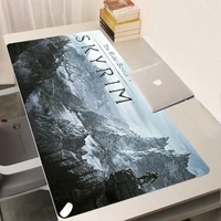 skyrim mouse pad anime gaming accessories large 900x400 carpet gamer mode available mousepad computer keyboard lol csgo desk mat