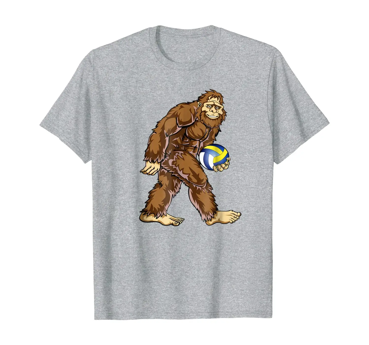 

Bigfoot Volleyball Boys T Shirt Sasquatch Squatchin Funny