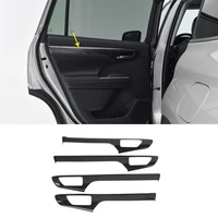 car inner armrest door handle bowl decor sticker cover abs carbon for toyota highlander kluger 2021 2022 interior accessories