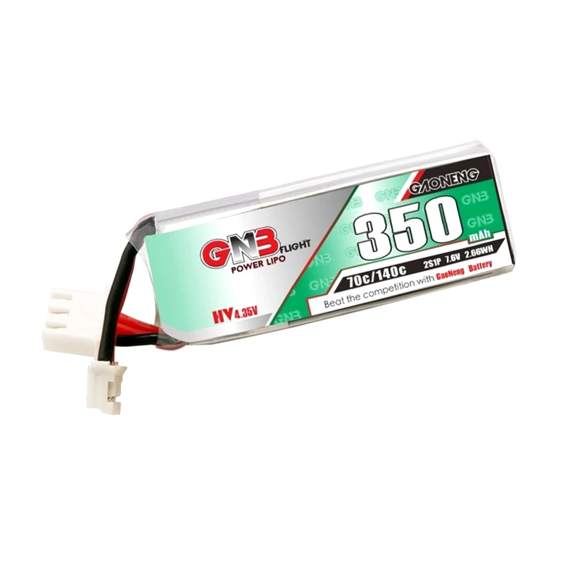1-10 шт Gaoneng GNB 350mah HV Lipo батарея 2S 7 6 V 70C/140C PH2.0 разъем для Emax Tinyhawk S четырехосный Крытый