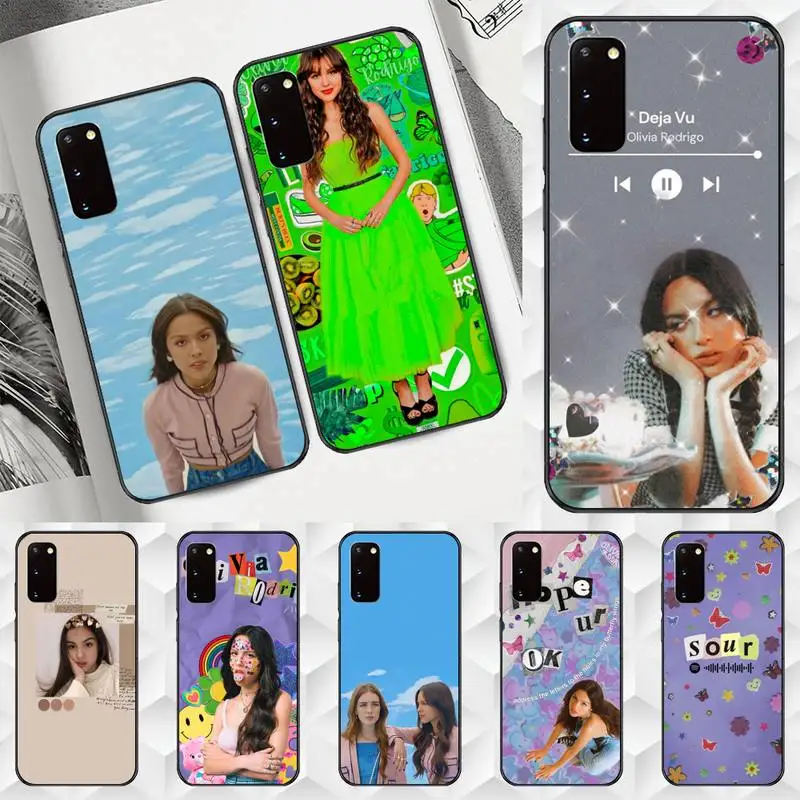 

Olivia Rodrigo - SOUR Full Album Phone Case TPU For Samsung S6 S7 S8 S9 S10 plus S20 S21 S30ultrs Fundas Cover coque