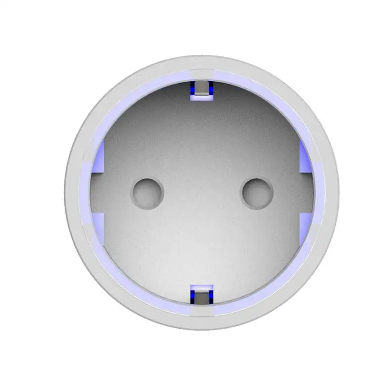 Умная розетка питания Smart Life с Wi-Fi вилка европейского стандарта таймер голосовое