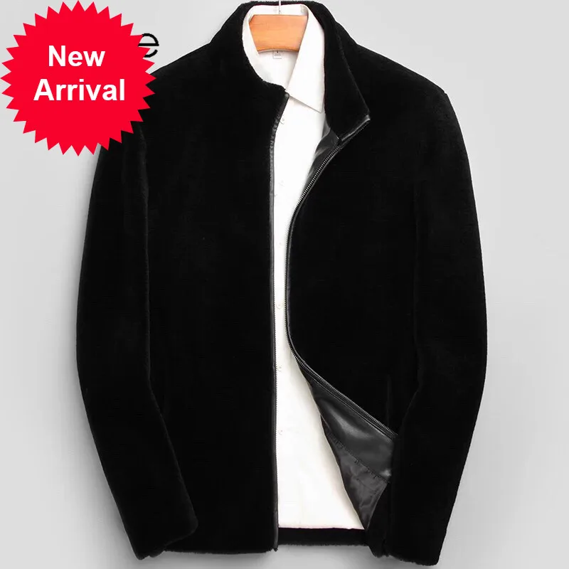 

Мужская куртка из 2020 шерсти, с воротником-стойкой