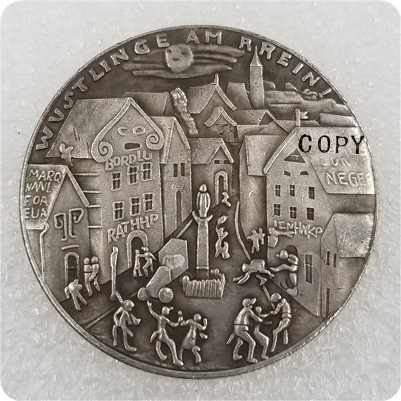 Копия немецкой монеты типа #10 _ Карл гоцетц | Дом и сад