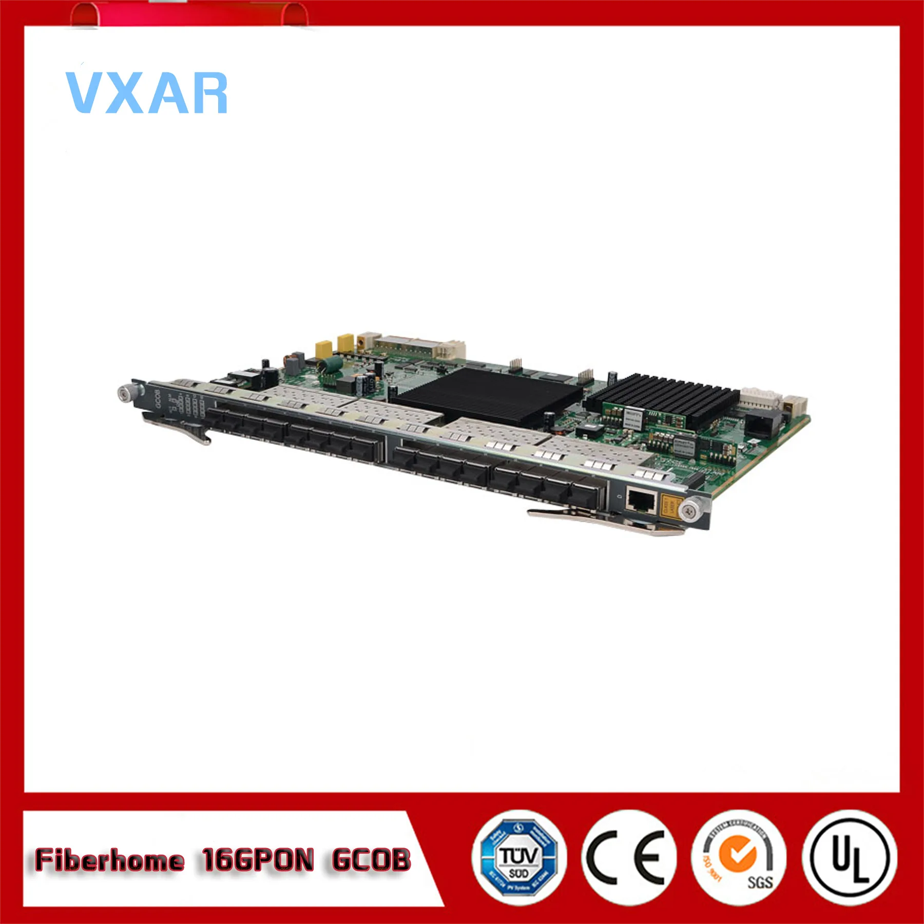 Fiberhome GPON сервисная плата карта GCOB с 16 портами SFP C+ модули