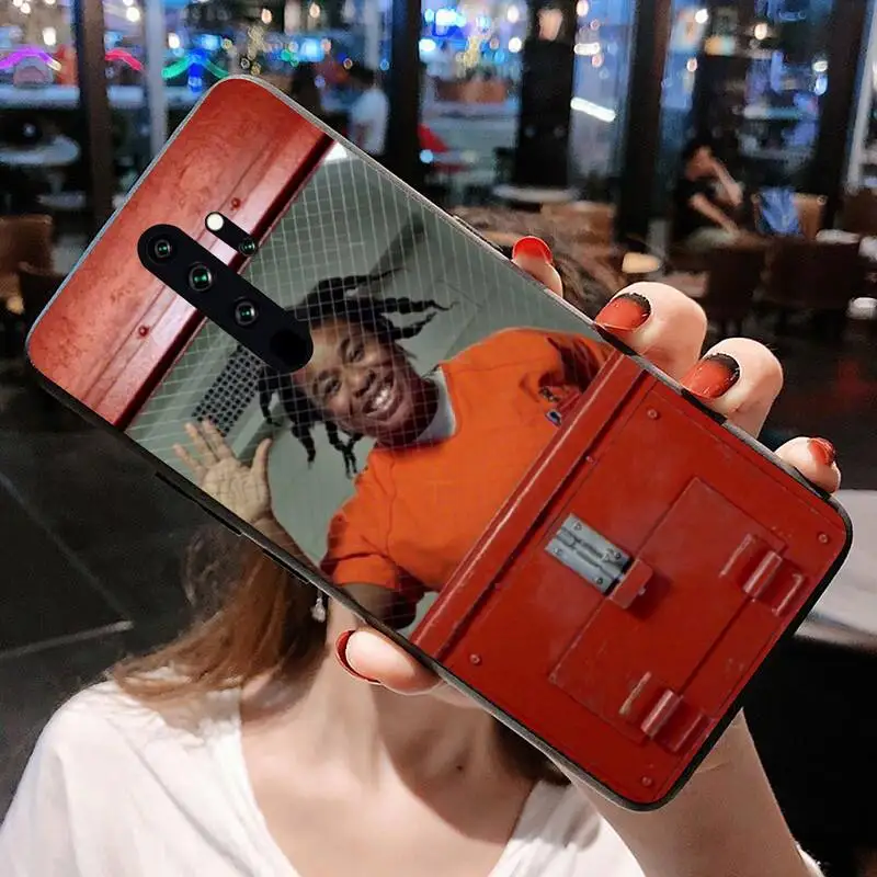 Оранжевый Новый черный силиконовый чехол для телефона Redmi Note 9 8T 8A 7 6 6A Go Pro Max K20