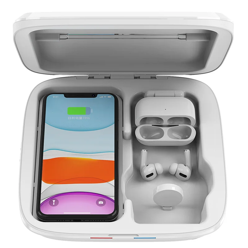 Беспроводной стерилизатор для iPhone XS Airpods iWatch | Мобильные телефоны и аксессуары