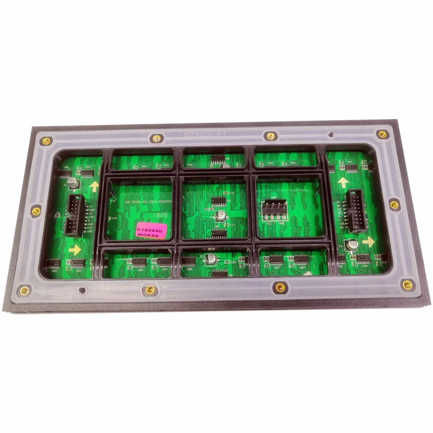 бегущая строка Уличная Светодиодная панель дисплея P8 SMD RGB полноцветный HUB75 256*128