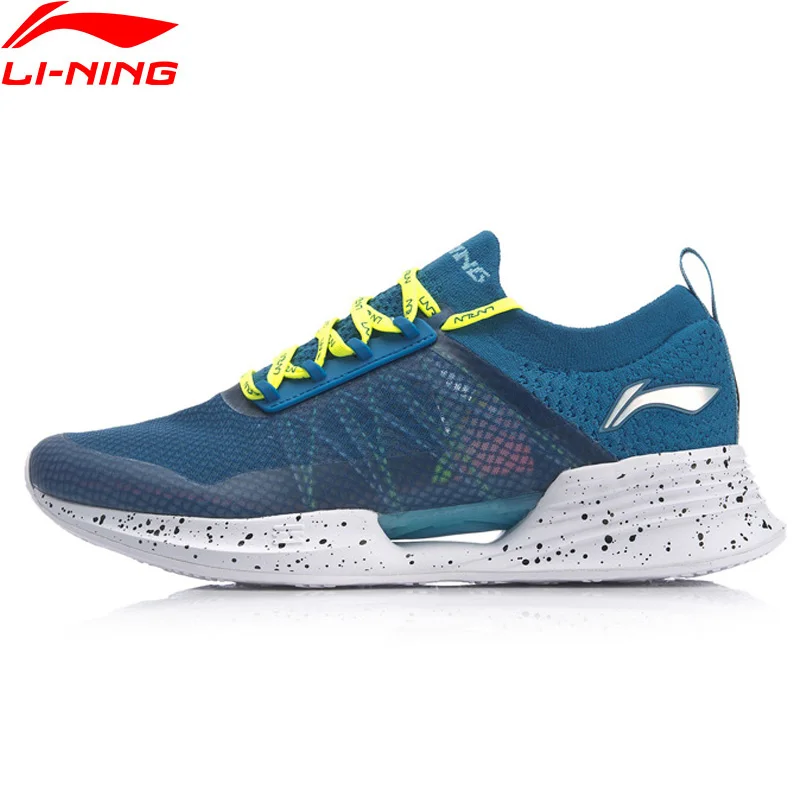 Мужская беговая Обувь Li Ning спортивная обувь с мягкой дышащей технологией CLOUD COOL
