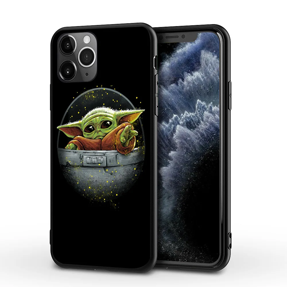 Милый милый чехол для телефона с изображением Йоды iPhone x XR Xs Max 8 7 6 Plus 11 pro max мягкий