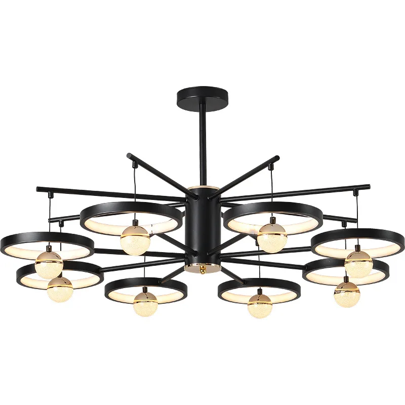 Современная Минималистичная Люстра для гостиной Роскошная лампа в