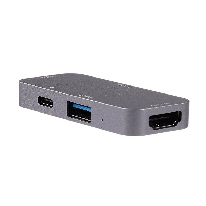 Тип C концентратор подходит для Apple адаптер зарядки PD USB компонентов HDMI 4 в 1 док