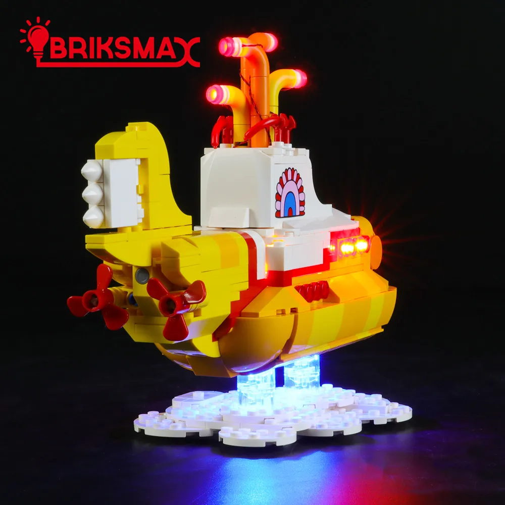 Комплект светодисветильник BriksMax для серии 21306 идеи желтые субомные морские