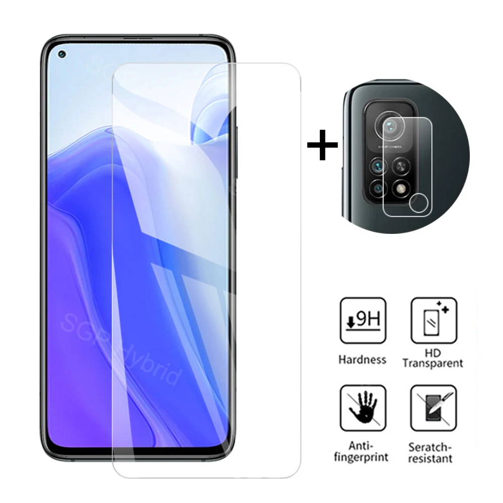 Защитное стекло для Xiaomi Mi 10 t Pro Lite Защитная пленка экрана камеры объектива Xiomi mi10t