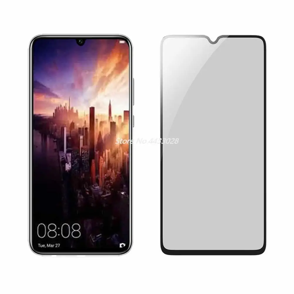 3D полное покрытие конфиденциальности закаленное стекло для Huawei P10 Plus P20 Pro P30 Lite