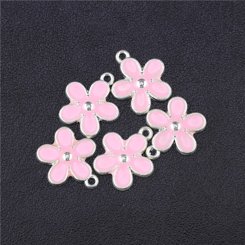 As Photo 15 Pieces Juya DIY 15 шт./лот оптовые ювелирные изделия поставки эмаль животных беспроводной мини-маршрутизатор подвески для женщин детские ювелирные изделия изготовление - Окраска металла: As Photo 15 Pieces