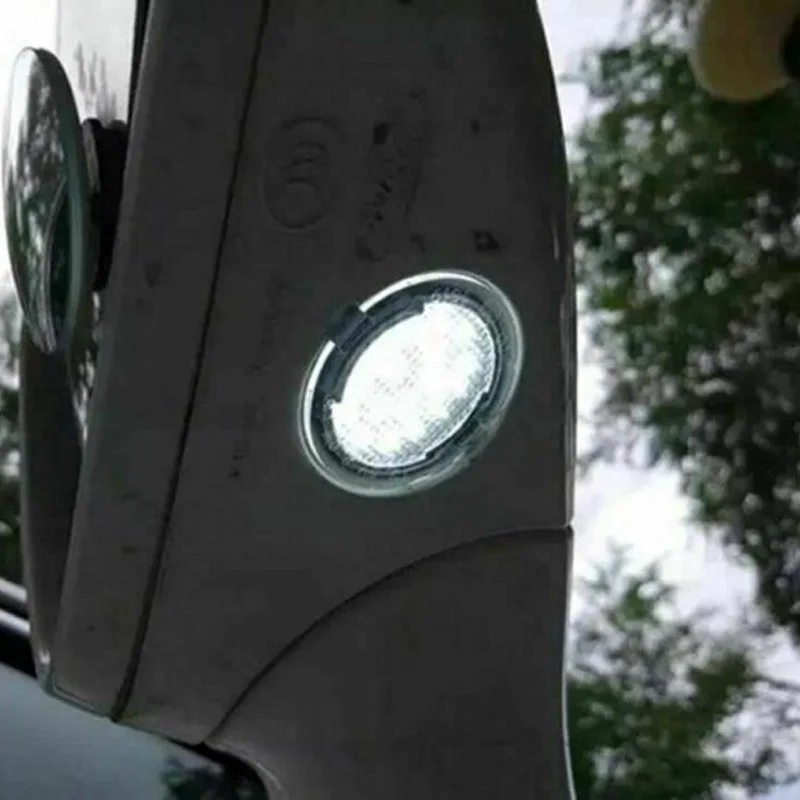 2 шт. светильник бокового зеркала с 18 светодиодами для Ford Edge Mondeo MK5 Fusion Gen Explorer Everest