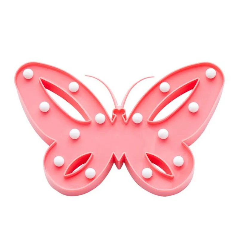 

Butterfly LED Night Light Modeling Lamp Photo Props Cute Butterflies Lampara Home Bedroom Decoration Lighting For Baby Kid Gifts