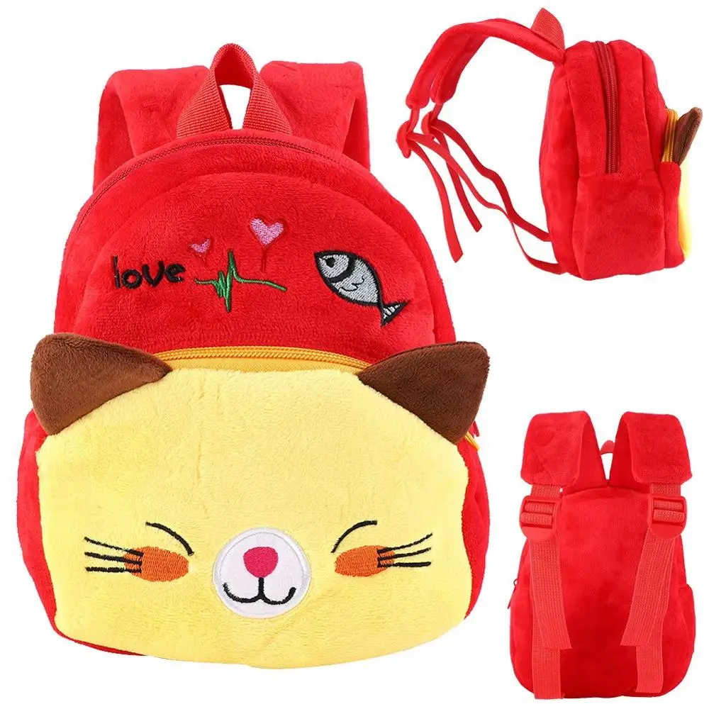 Сумка для детского сада с 3D изображением животных школьный ранец малышей рюкзак